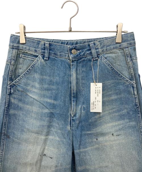 HARVESTY（ハーベスティー）HARVESTY (ハーベスティー) BIG PAINTER DENIM PANTS ブルー サイズ:SIZE 0の古着・服飾アイテム