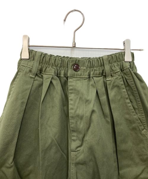 HARVESTY（ハーベスティー）HARVESTY (ハーベスティー) サーカスパンツ グリーン サイズ:1の古着・服飾アイテム