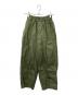 HARVESTY（ハーベスティー）の古着「サーカスパンツ」｜グリーン