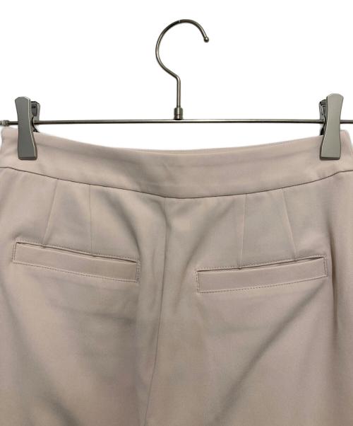 Demi-Luxe Beams（デミルクス ビームス）Demi-Luxe BEAMS (デミルクス ビームス) トリアセ 1タック パンツ ベージュ サイズ:S 未使用品の古着・服飾アイテム