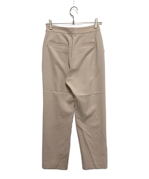 Demi-Luxe Beams（デミルクス ビームス）Demi-Luxe BEAMS (デミルクス ビームス) トリアセ 1タック パンツ ベージュ サイズ:S 未使用品の古着・服飾アイテム