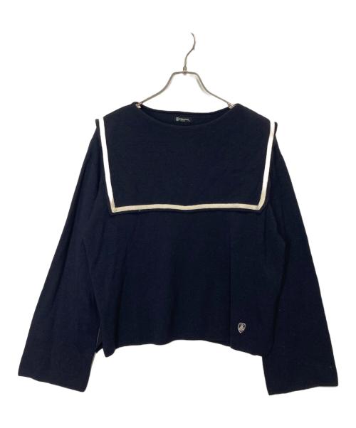 ORCIVAL（オーシバル）ORCIVAL (オーシバル) セーラーカラーニット ネイビー サイズ:SIZE 1の古着・服飾アイテム