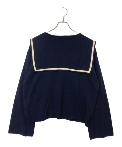 ORCIVAL（オーシバル）ORCIVAL (オーシバル) セーラーカラーニット ネイビー サイズ:SIZE 1の古着・服飾アイテム