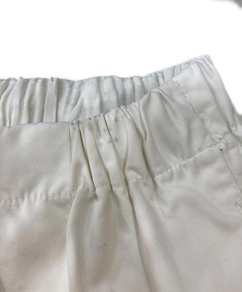 KAGURE（カグレ）KAGURE (カグレ) コットンクロップドパンツ ホワイト サイズ:FREEの古着・服飾アイテム