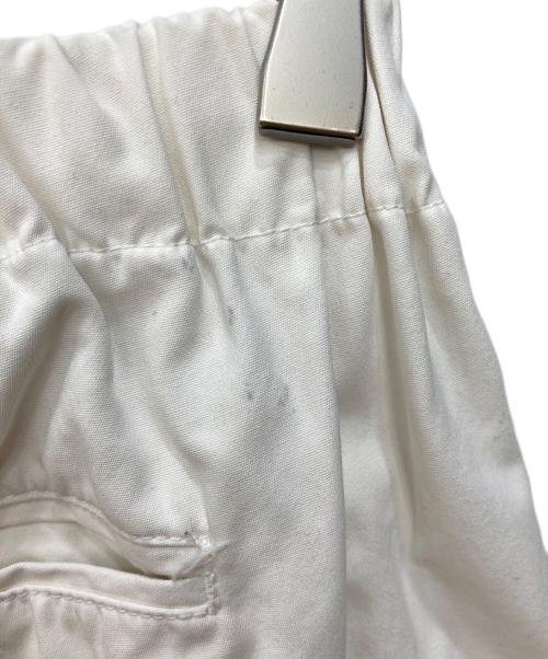 KAGURE（カグレ）KAGURE (カグレ) コットンクロップドパンツ ホワイト サイズ:FREEの古着・服飾アイテム