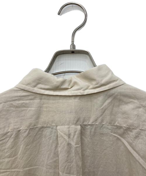 THE SHINZONE（ザ シンゾーン）THE SHINZONE (ザ シンゾーン) SHEER DADDY SHIRTS ベージュ サイズ:Ｓの古着・服飾アイテム