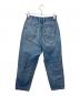 THE SHINZONE (ザ シンゾーン) NEW CARROT DENIM PANTS ブルー サイズ:34：12000円