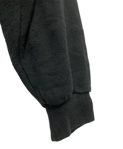 UPCYCLELINO（アップサイクルリノ）UPCYCLELINO (アップサイクルリノ) BASIC 裏毛ビッグスウェット ブラック サイズ:1の古着・服飾アイテム