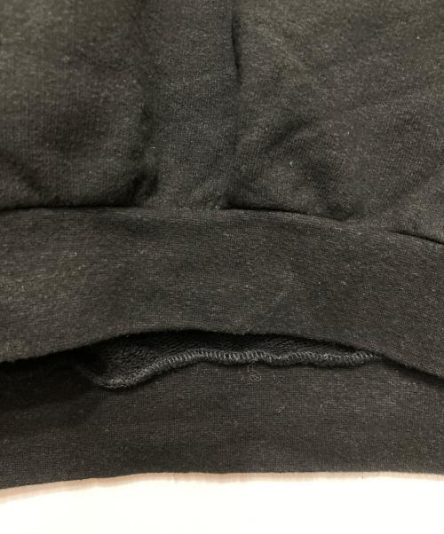 UPCYCLELINO（アップサイクルリノ）UPCYCLELINO (アップサイクルリノ) BASIC 裏毛ビッグスウェット ブラック サイズ:1の古着・服飾アイテム