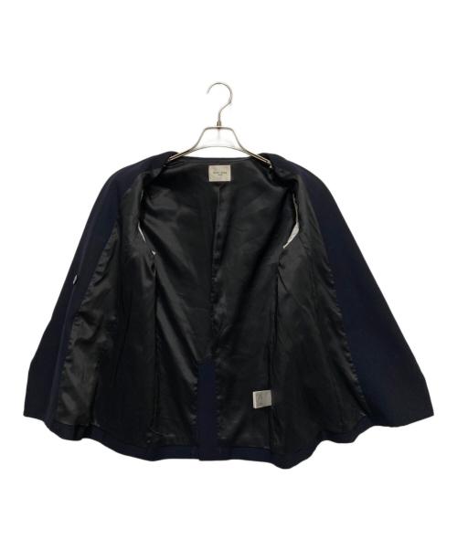 Demi-Luxe Beams（デミルクス ビームス）Demi-Luxe BEAMS (デミルクス ビームス) ドライギャバジンダブルジャケット ネイビー サイズ:38の古着・服飾アイテム