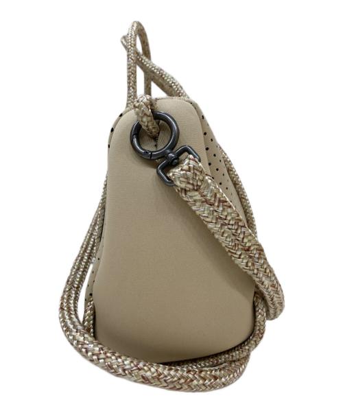 STATE OF ESCAPE（ステイトオブエスケープ）STATE OF ESCAPE (ステイトオブエスケープ) プリクエルネオプレンショルダーバッグ アイボリーの古着・服飾アイテム