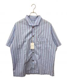 JOURNAL STANDARD（ジャーナルスタンダード）の古着「ストライプシャツ」｜スカイブルー