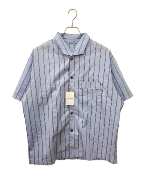 JOURNAL STANDARD（ジャーナルスタンダード）JOURNAL STANDARD (ジャーナルスタンダード) ストライプシャツ スカイブルー サイズ:044 未使用品の古着・服飾アイテム