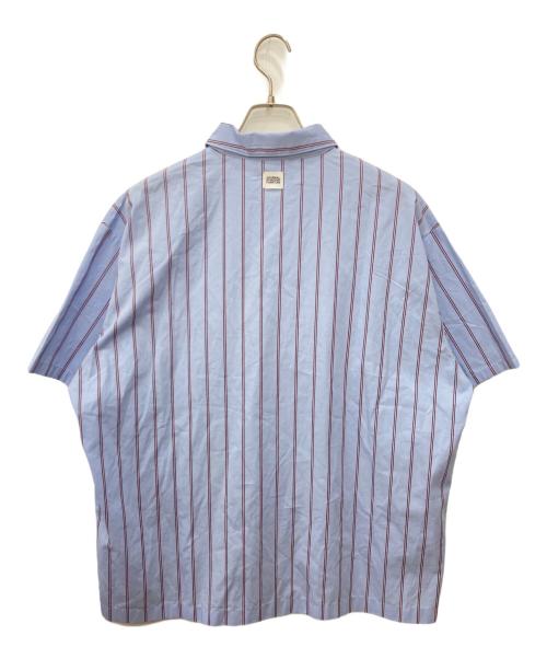 JOURNAL STANDARD（ジャーナルスタンダード）JOURNAL STANDARD (ジャーナルスタンダード) ストライプシャツ スカイブルー サイズ:044 未使用品の古着・服飾アイテム