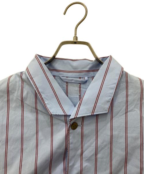 JOURNAL STANDARD（ジャーナルスタンダード）JOURNAL STANDARD (ジャーナルスタンダード) ストライプシャツ スカイブルー サイズ:044 未使用品の古着・服飾アイテム