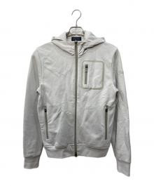 HERNO（ヘルノ）の古着「Laminarスウェットパーカー」｜グレー