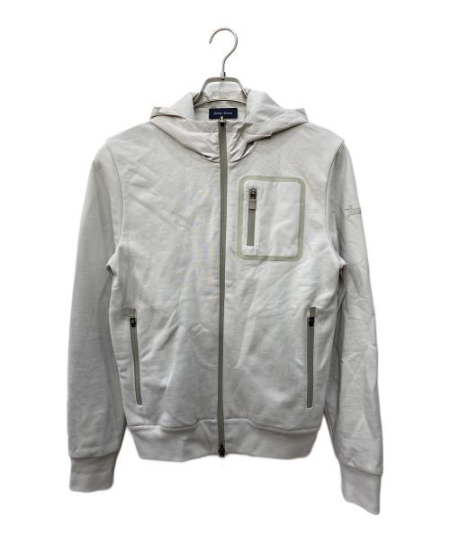 HERNO（ヘルノ）HERNO (ヘルノ) Laminarスウェットパーカー グレー サイズ:46の古着・服飾アイテム