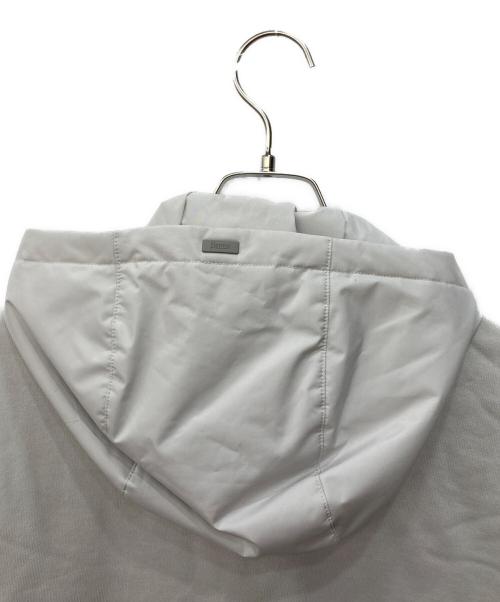 HERNO（ヘルノ）HERNO (ヘルノ) Laminarスウェットパーカー グレー サイズ:46の古着・服飾アイテム