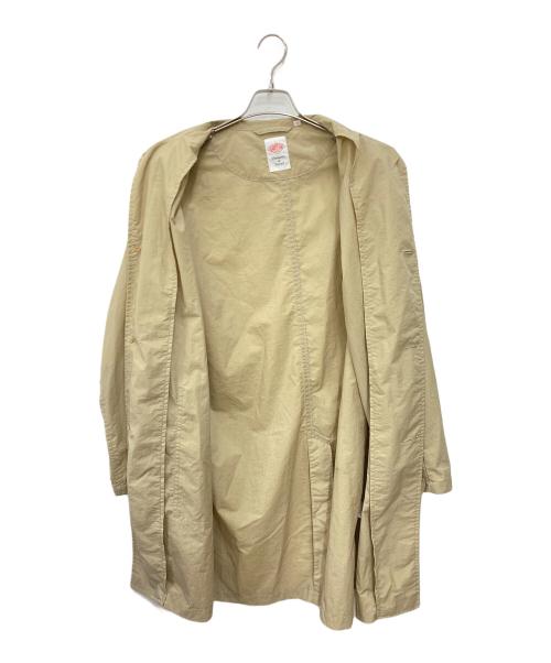 DANTON（ダントン）DANTON (ダントン) ステンカラーコート ベージュ サイズ:40の古着・服飾アイテム