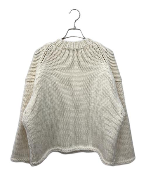 ETRE（エトレ）etre (エトレ) バルキーヤーンハンドニットプルオーバーセーター アイボリー サイズ:Freeの古着・服飾アイテム