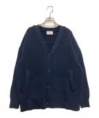 CLANEクラネ）の古着「BUSTIER SET KNIT CARDIGAN  ビスチェセット」｜ネイビー