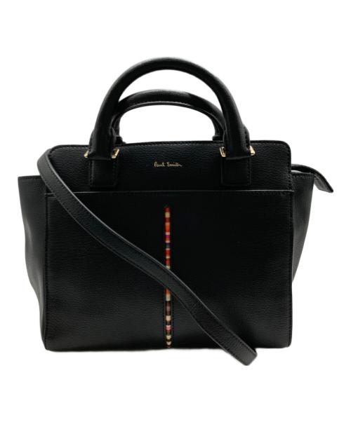 PAUL SMITH（ポールスミス）Paul Smith (ポールスミス) 2WAYバッグ ブラックの古着・服飾アイテム