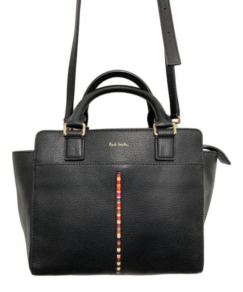 PAUL SMITH（ポールスミス）Paul Smith (ポールスミス) 2WAYバッグ ブラックの古着・服飾アイテム