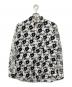 COMME des GARCONS HOMME DEUX（コムデギャルソン オム ドゥ）の古着「総柄シャツ」｜ホワイト×ブラック