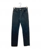 LEVI'Sリーバイス）の古着「501後染めデニムパンツ」｜ブラック