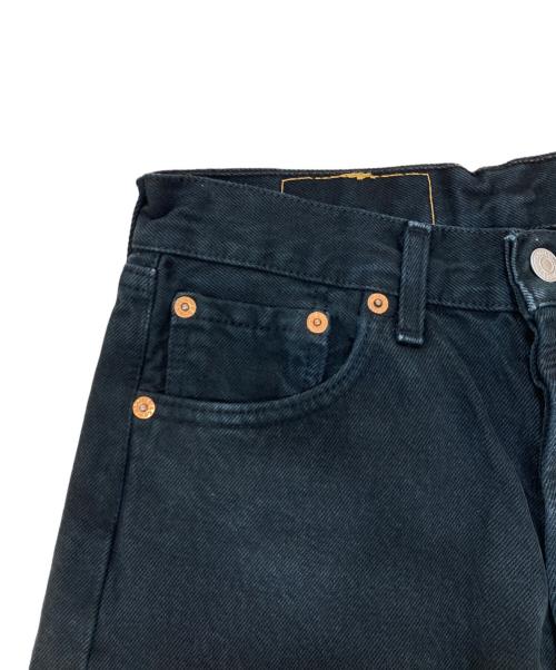 LEVI'S（リーバイス）LEVI'S (リーバイス) 501後染めデニムパンツ ブラック サイズ:W28の古着・服飾アイテム