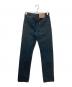 LEVI'S (リーバイス) 501後染めデニムパンツ ブラック サイズ:W28：8000円