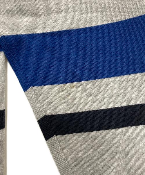 JOHN SMEDLEY（ジョンスメドレー）JOHN SMEDLEY (ジョンスメドレー) MEN'S BIGI (メンズビギ) メリノウールニット グレー サイズ:Lの古着・服飾アイテム