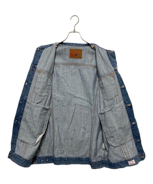 JOHNBULL（ジョンブル）Johnbull (ジョンブル) USコットン12ozデニムジャケット ブルー サイズ:Mの古着・服飾アイテム