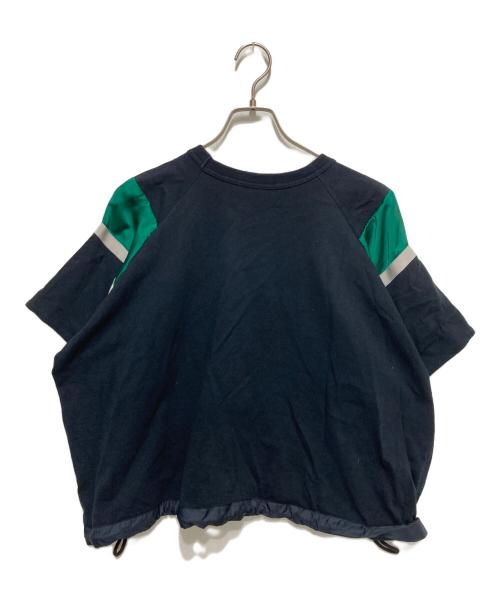 sacai（サカイ）sacai (サカイ) 切替ドローコードカットソー ネイビー サイズ:SIZE 1の古着・服飾アイテム