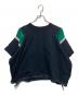 sacai（サカイ）の古着「切替ドローコードカットソー」｜ネイビー