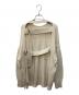 HYKE (ハイク) バックオープンニット アイボリー サイズ:SIZE1：8000円