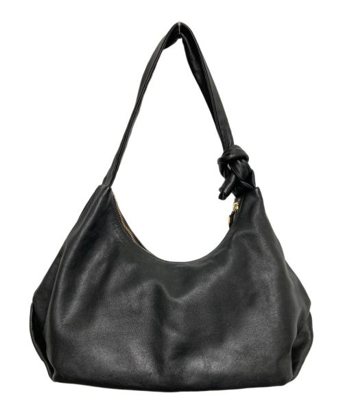 gemeil（ジェムイル）gemeil (ジェムイル) ノットワンハンドルバッグ ブラックの古着・服飾アイテム