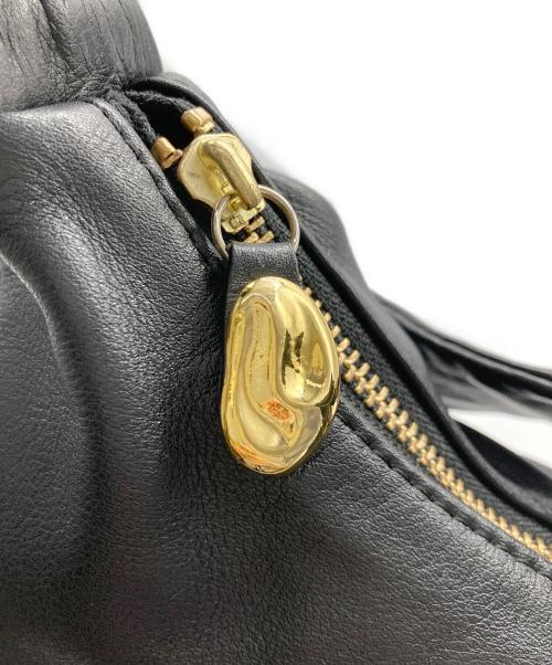 gemeil（ジェムイル）gemeil (ジェムイル) ノットワンハンドルバッグ ブラックの古着・服飾アイテム