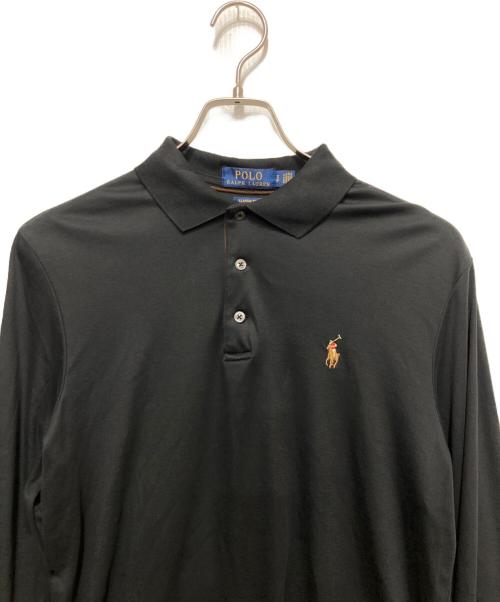 POLO RALPH LAUREN（ポロ・ラルフローレン）POLO RALPH LAUREN (ポロ・ラルフローレン) ポロシャツ ブラック サイズ:Sの古着・服飾アイテム