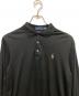 中古・古着 POLO RALPH LAUREN (ポロ・ラルフローレン) ポロシャツ ブラック サイズ:S：6000円