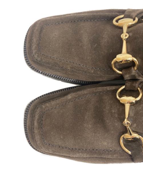 GUCCI（グッチ）GUCCI (グッチ) ローファー ブラウン サイズ:6の古着・服飾アイテム