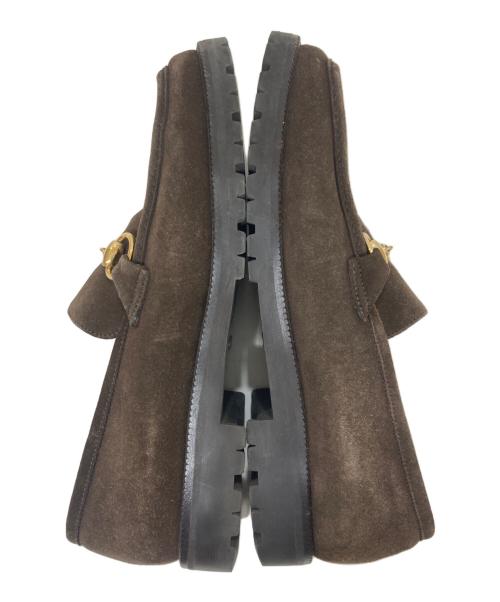 GUCCI（グッチ）GUCCI (グッチ) ローファー ブラウン サイズ:6の古着・服飾アイテム