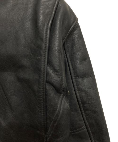 HARLEY-DAVIDSON（ハーレーダビッドソン）HARLEY-DAVIDSON (ハーレーダビッドソン) ダブルライダースジャケット ブラック サイズ:Mの古着・服飾アイテム