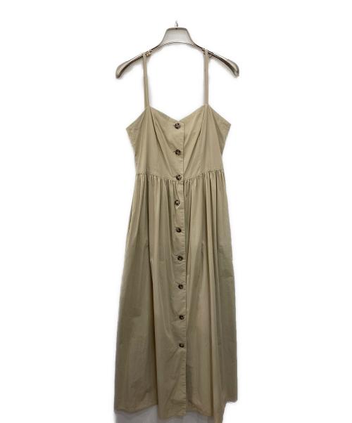 Spick and Span（スピック＆スパン）Spick and Span (スピック＆スパン) コットンナイロンキャミソールボリューム ベージュ サイズ:FREEの古着・服飾アイテム