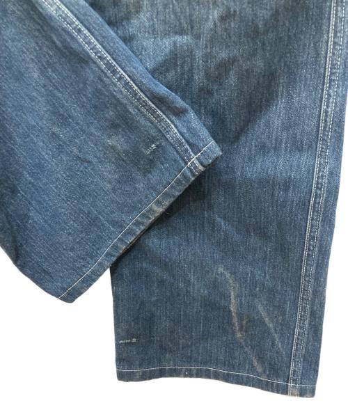 VANSON（バンソン）VANSON (バンソン) 刺繍デニムオールインワン インディゴ サイズ:Mの古着・服飾アイテム