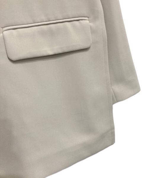 Noble（ノーブル）Noble (ノーブル) エステルソフトカルゼロングスリットジャケット ベージュ サイズ:38の古着・服飾アイテム