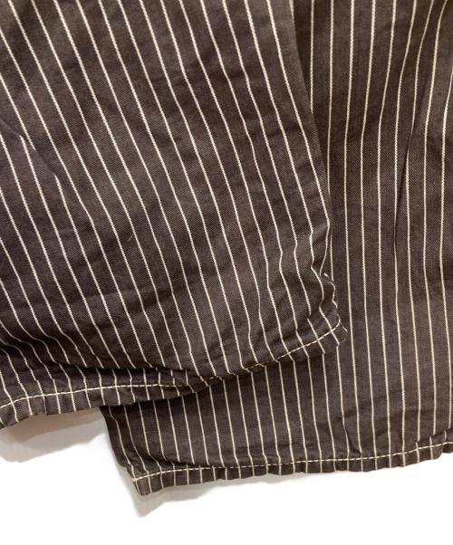 JELADO（ジェラード）JELADO (ジェラード) ヒッコリーペインターパンツ ブラウン サイズ:XLの古着・服飾アイテム