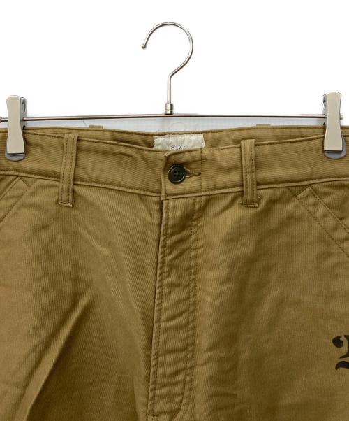 WEIRDO（ウィアード）WEIRDO (ウィアード) デッキパンツ ベージュ サイズ:2XLの古着・服飾アイテム