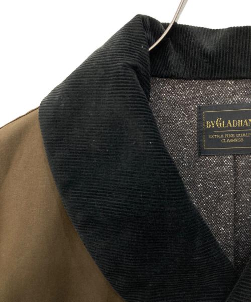 BY GLADHAND（バイグラッドハンド）BY GLADHAND (バイグラッドハンド) オイルドジャケット ブラウン サイズ:Ｌの古着・服飾アイテム