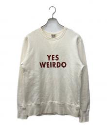 WEIRDO（ウィアード）の古着「BICYCLE PLATES SWEAT」｜アイボリー